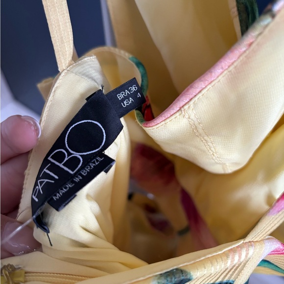 NWT PatBo Laelia cross front mini dress - Picture 6 of 6